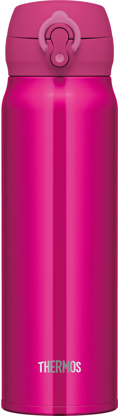 Thermos 600Ml Vacuum Insulated Water Bottle Portable Mug in Rose Red Jnl - 605 Rr