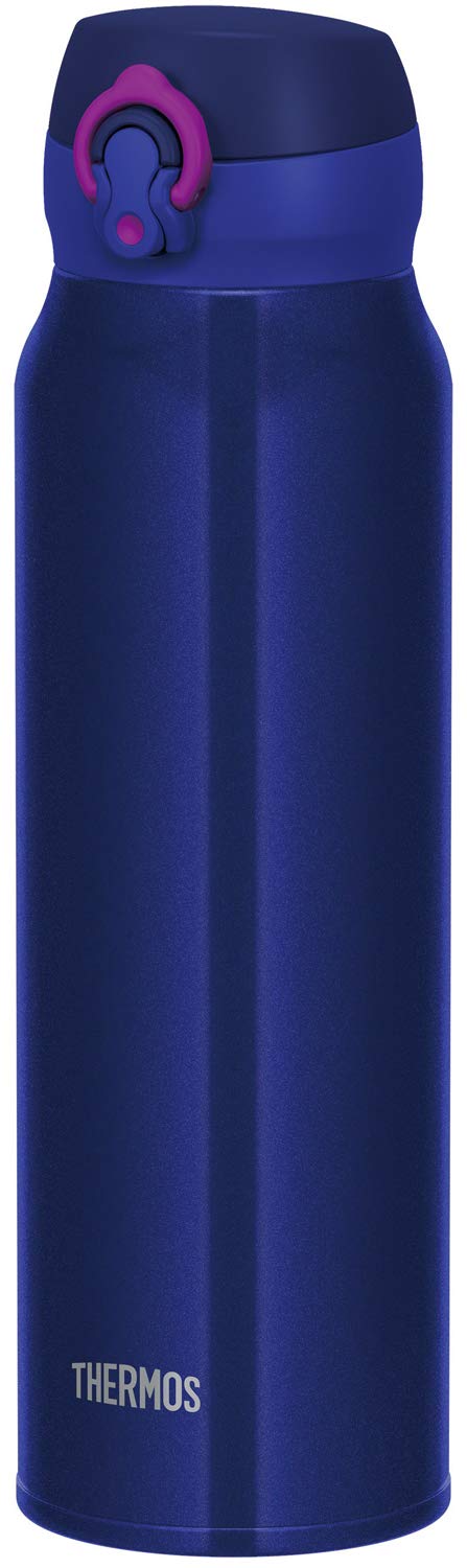 Thermos 750ml Portable Vacuum Insulated Mug in Navy Pink JNL - 754 NV - P Model