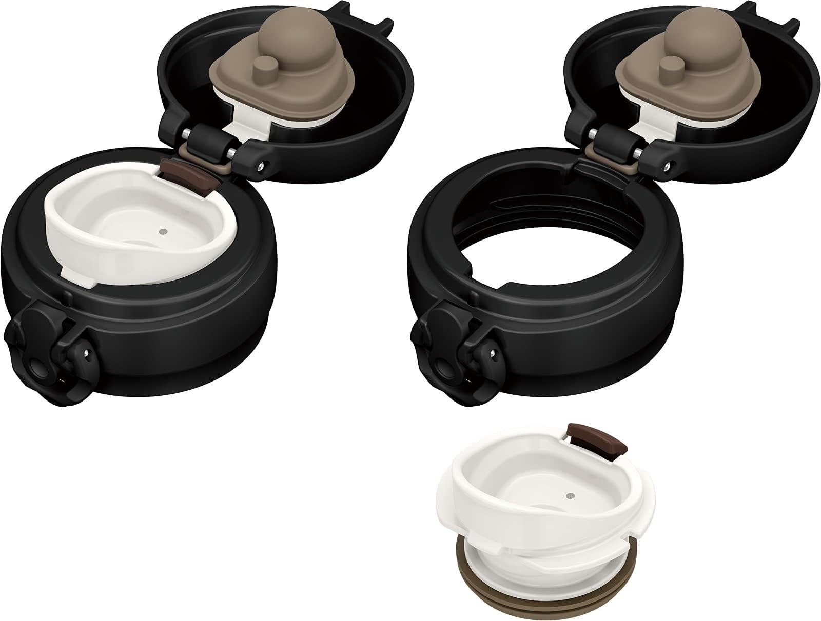 Thermos 750ml Vacuum Insulated Water Bottle in Deep Black - JNL - 755 DPBK Model