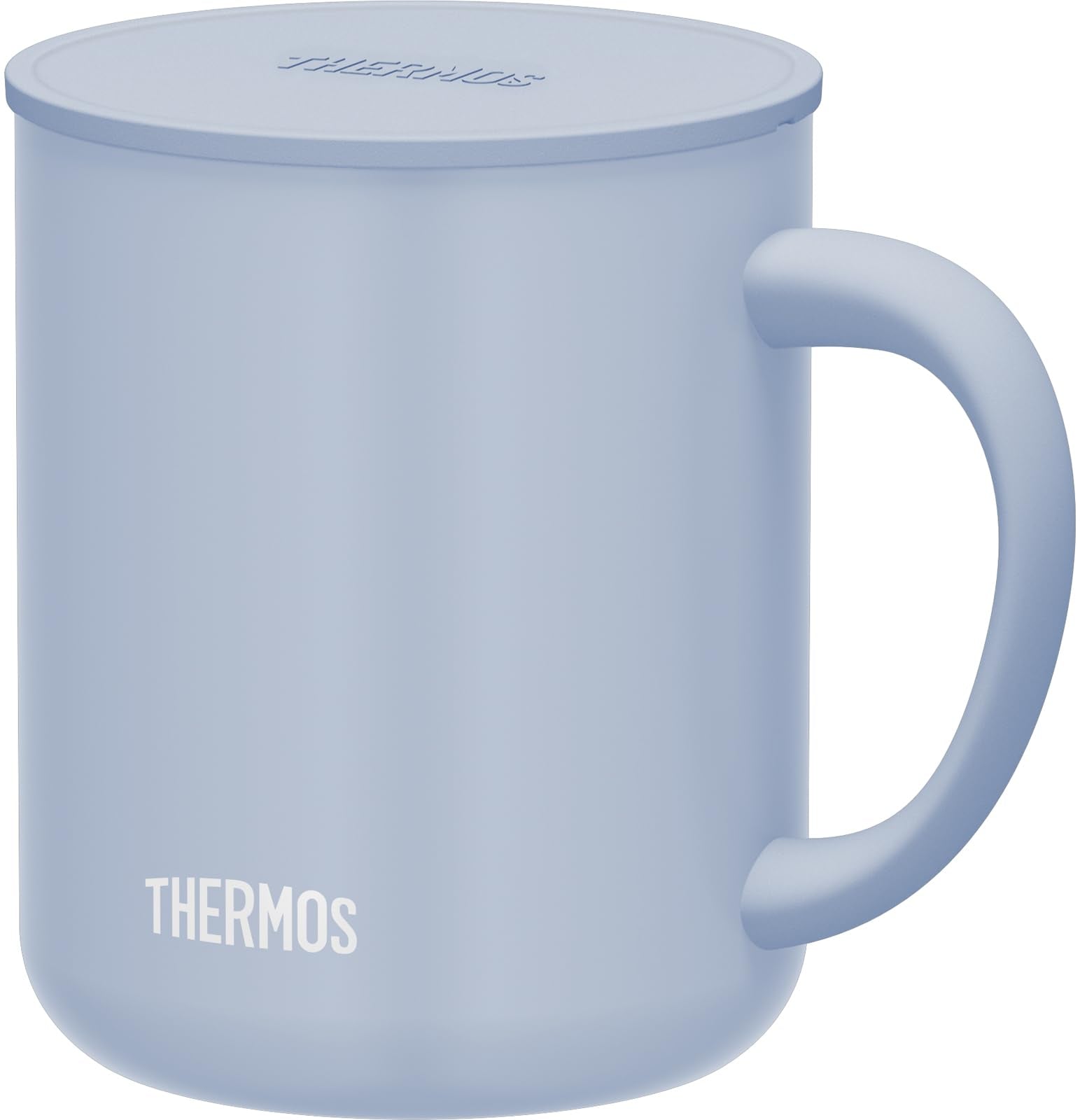 Thermos Ash Blue 450ml Stainless Steel Vacuum Insulated Mug - JDG - 452C ASB