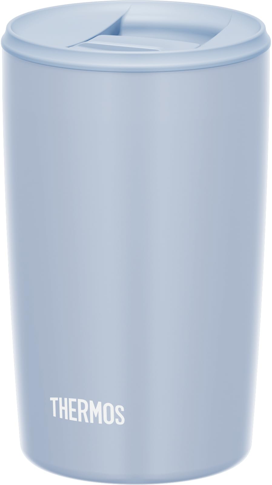 Thermos Ash Blue Vacuum Insulated Tumbler 400ml with Lid Dishwasher Safe - JDP - 401 ASB