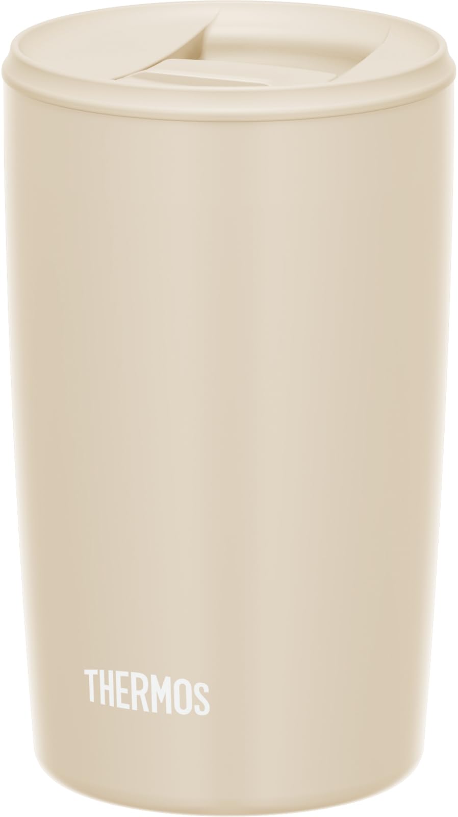 Thermos Beige Vacuum Insulated 400ml Tumbler with Lid Dishwasher Safe - JDP - 401 BE