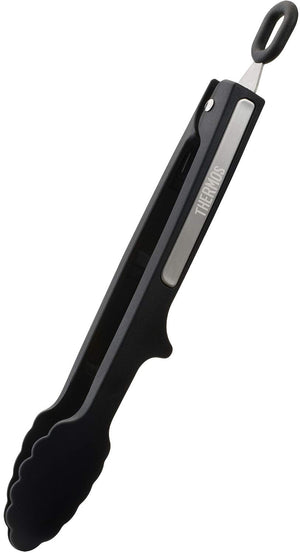 Thermos Black Nylon Kitchen Tongs Kt - T001 Bk - Essential Kitchen Tools