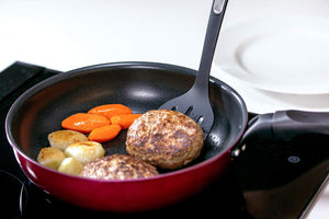 Thermos Black Nylon Turner Spatula Kt - F001 Bk Essential Kitchen Tool