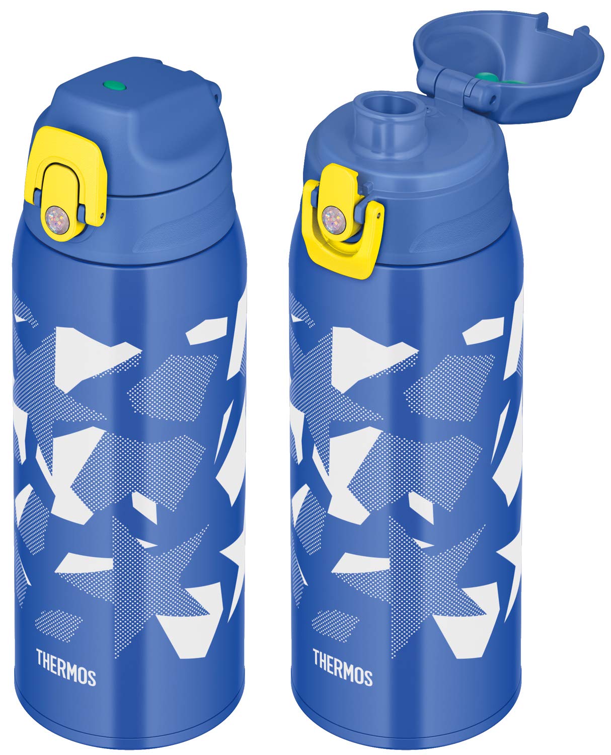 Thermos Blue Camouflage Vacuum Insulated Water Bottle 0.8L/0.83L Fjj - 800Wf Bl - C