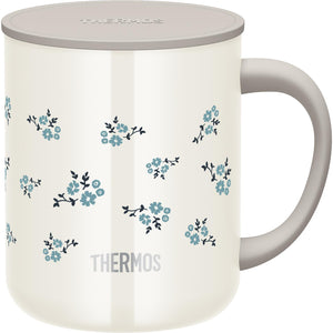Thermos Blue Flower 450ml Vacuum Insulated Mug Jdg - 452Ltd B - Fl