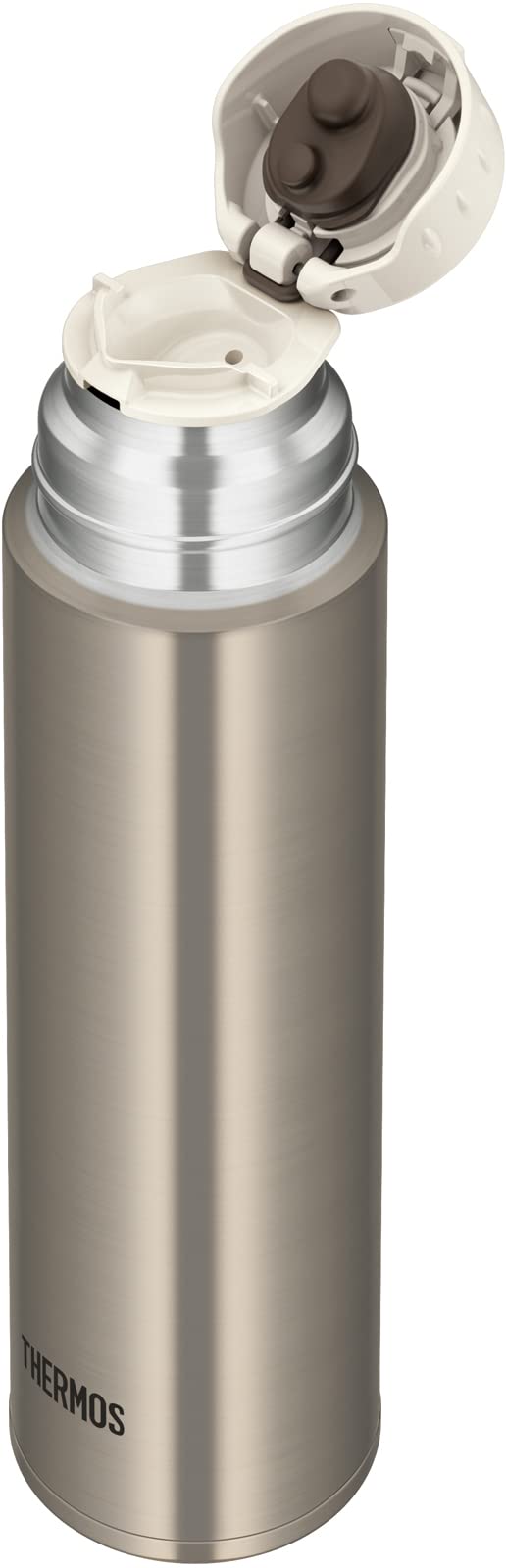 Thermos Blue Stainless Steel 500ml Water Bottle - Cup Type Ffm - 502 Stbl