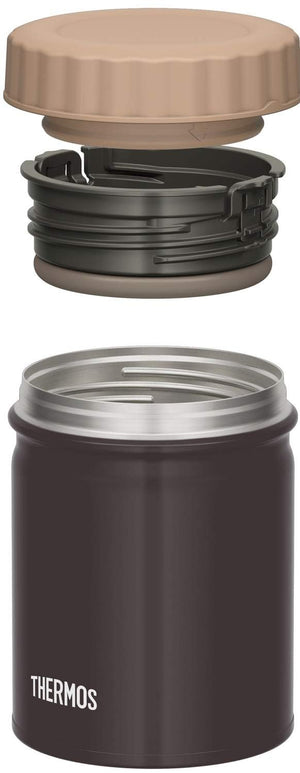 Thermos Brand 500Ml Black Vacuum Insulated Soup Jar Jbt - 500 Bk