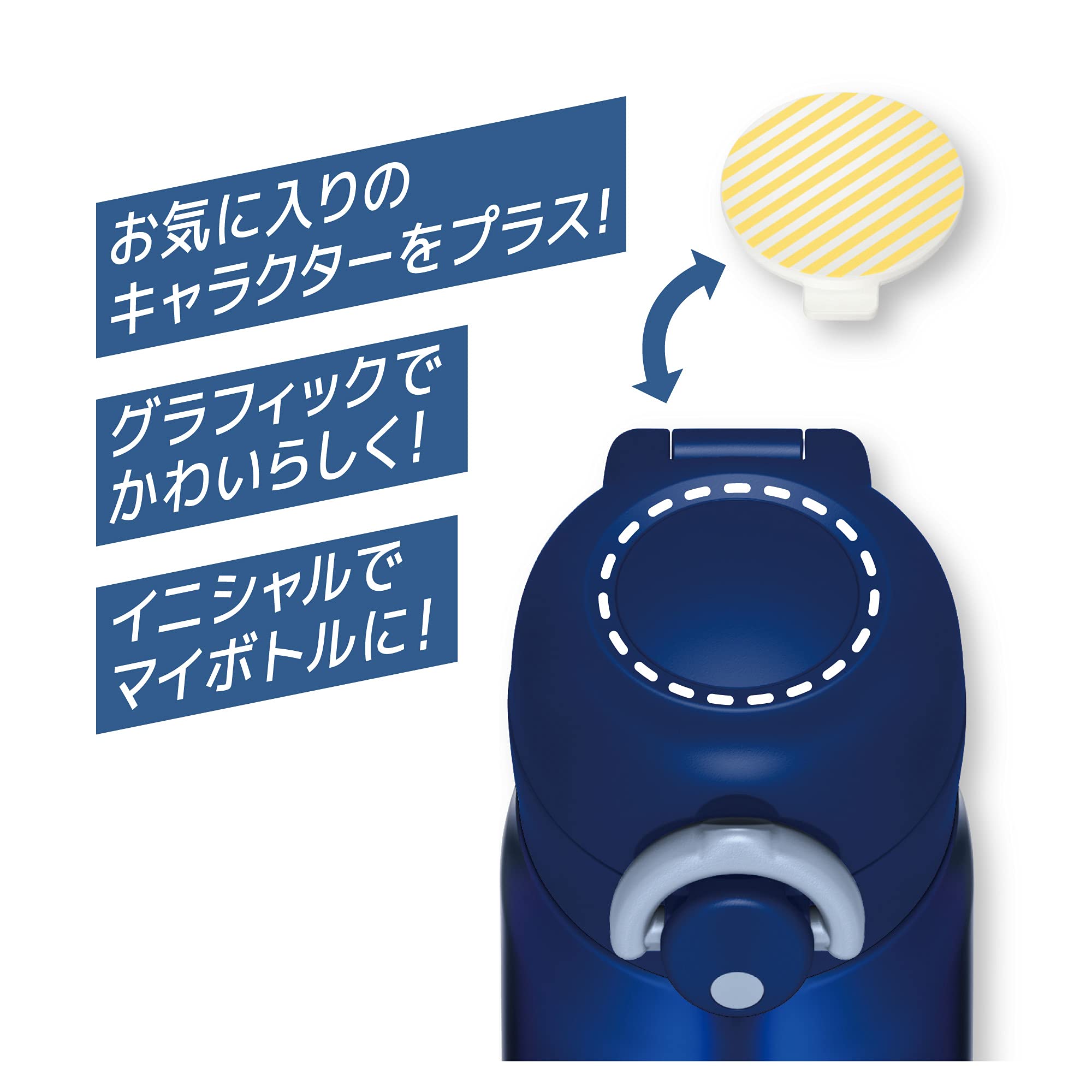 Thermos Brand 600ml Navy Vacuum Insulated Portable Mug Jnr - 602 NVY