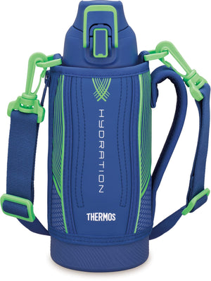 Thermos Brand Fht - 802F Insulated Sports Bottle 0.8L Cold Storage Blue Green