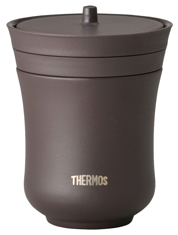 Thermos Chestnut 200ml Vacuum Insulated Teacup JCZ - 200 Kur Series