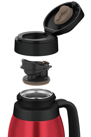 Thermos Clear Red Field Pot 1.5L Capacity - Thermos Thy - 1500 Cl - R