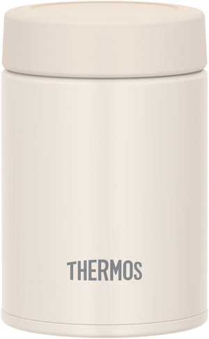 Thermos Compact 200ml Vacuum Insulated Soup Jar Easy - to - Clean Ivory - Model JBZ - 201 IV