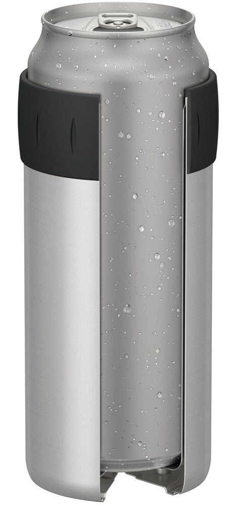 Thermos Cool 500ml Can Holder in Silver JCB - 500 SL