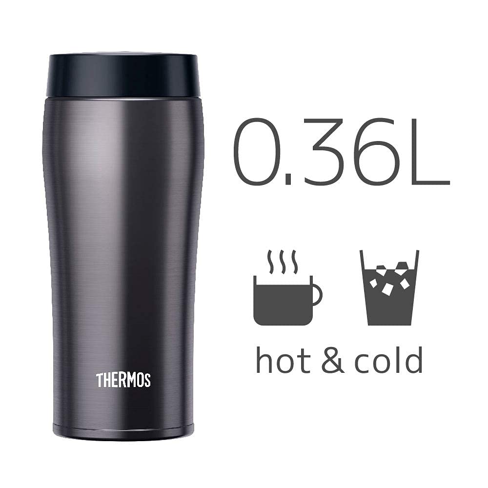 Thermos Cool Gray 360ml Vacuum Insulated Portable Water Bottle Tumbler - Joe - 360 CGY