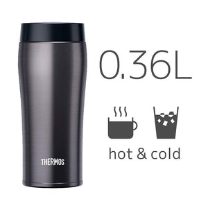 Thermos Cool Gray 360ml Vacuum Insulated Portable Water Bottle Tumbler - Joe - 360 CGY
