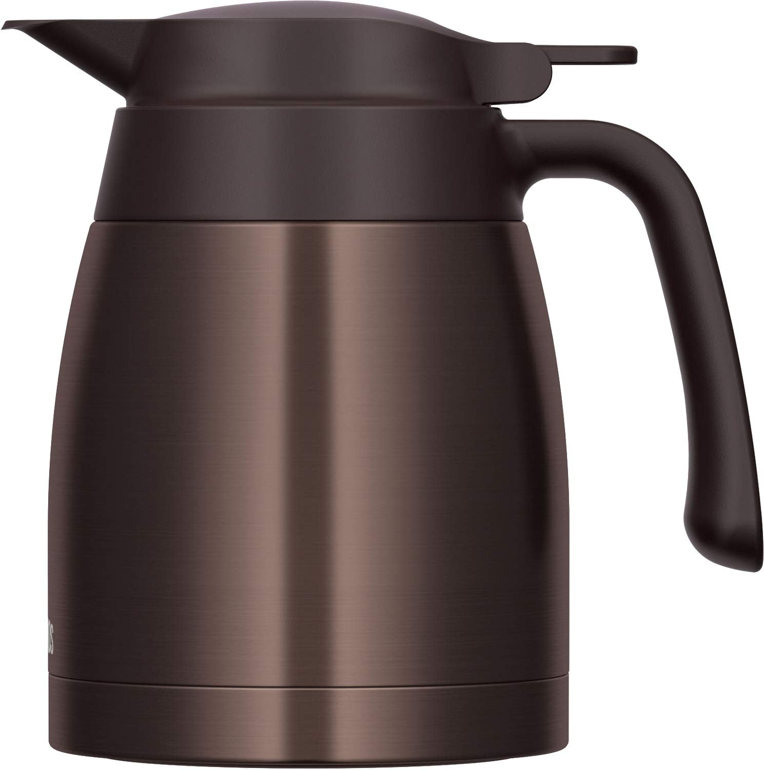 Thermos Dark Brown 1L Stainless Steel Pot Model Ttb - 1000 Dbw