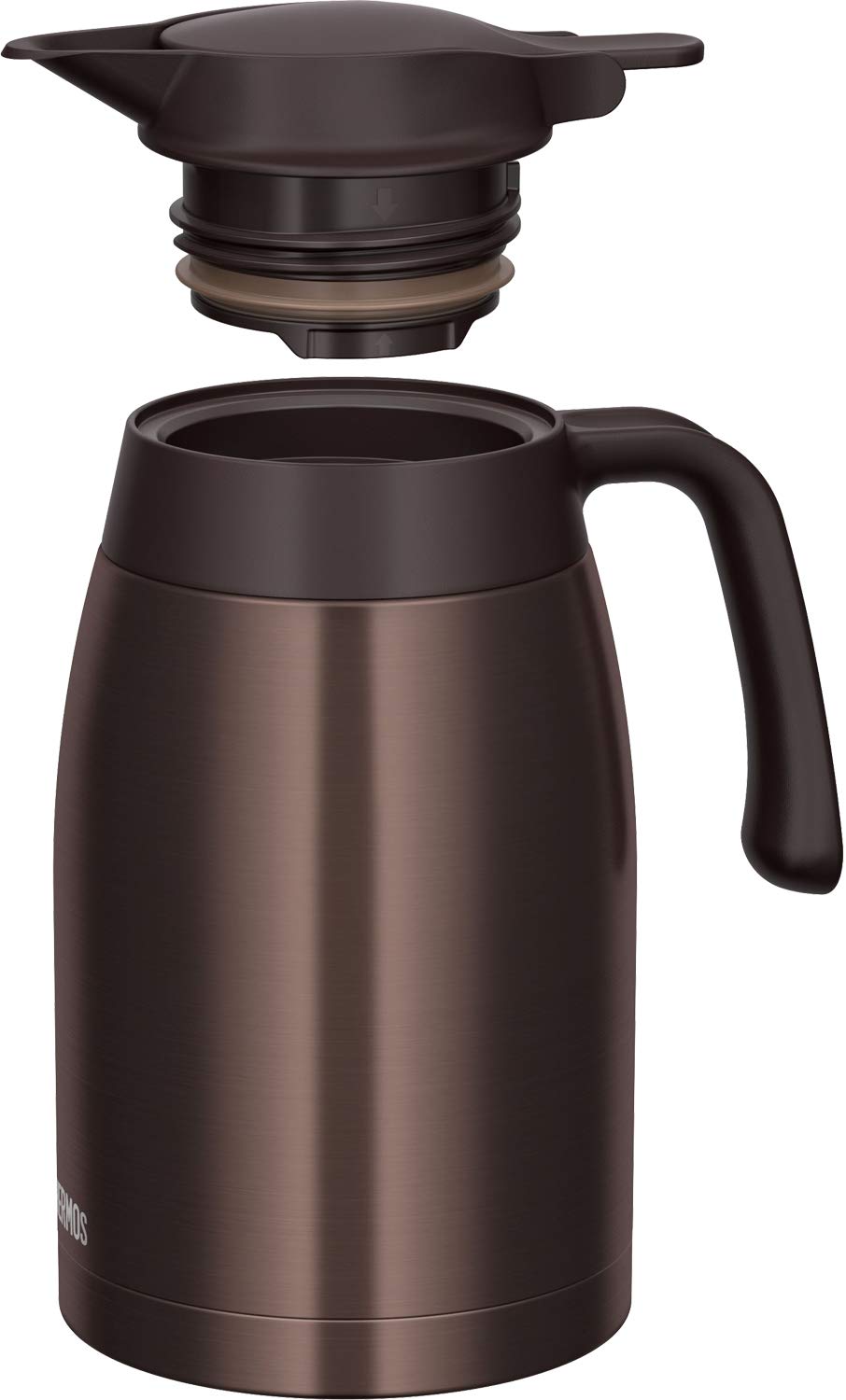 Thermos Dark Brown Stainless Steel 1.5L Pot - Ttb - 1500 Dbw Series