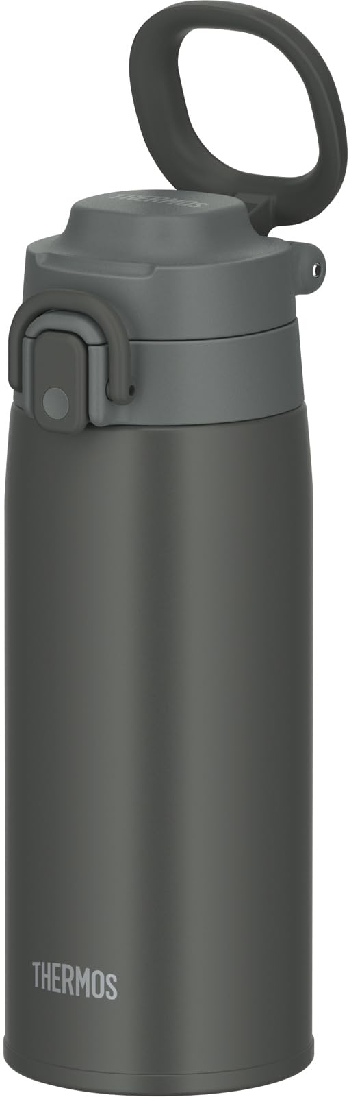 Thermos Dark Gray 550ml Vacuum Insulated Portable Mug with Carry Loop JOS - 550 DGY