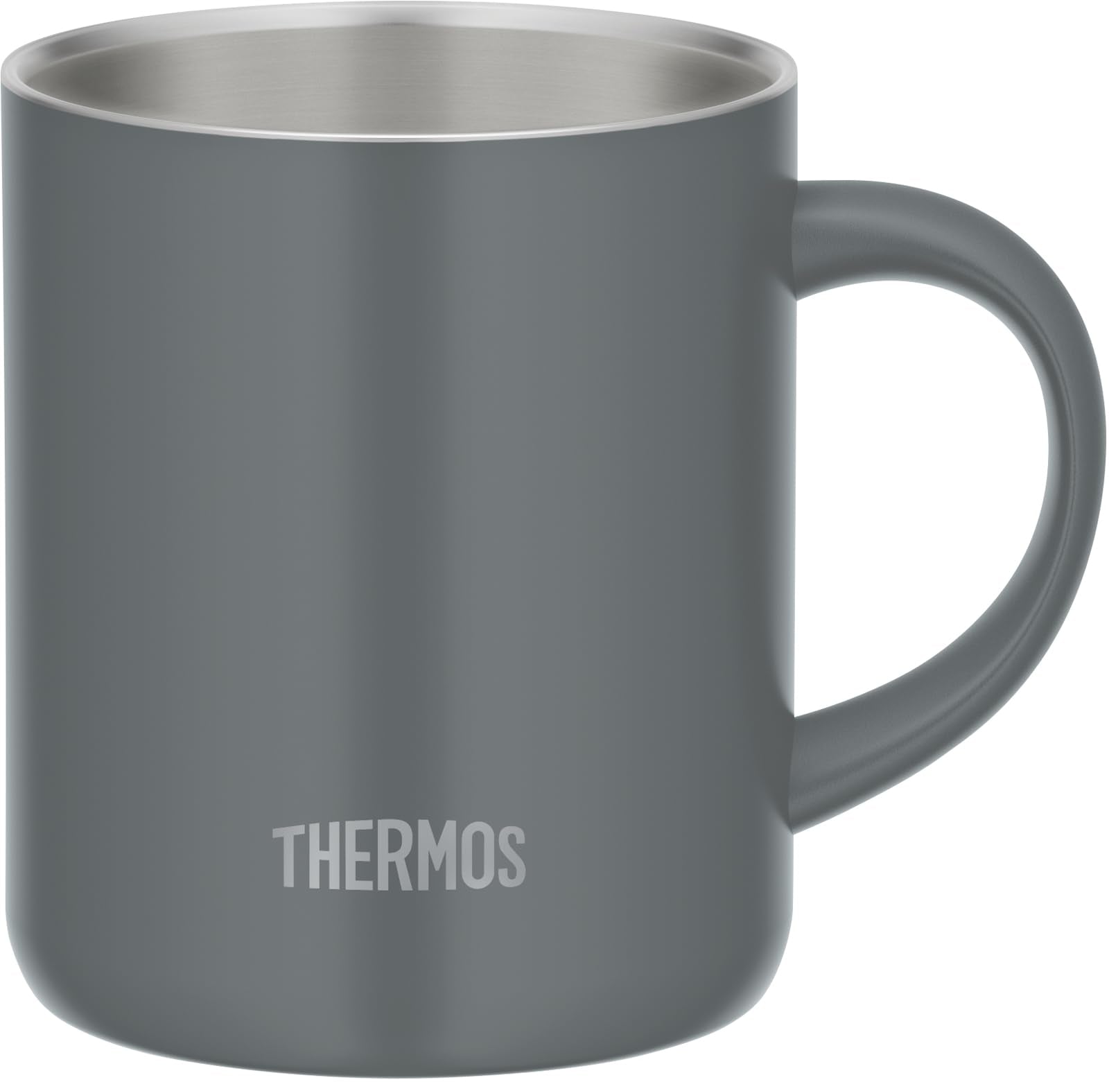 Thermos Dark Gray Vacuum Insulated Mug with Lid 350ml - JDG - 352C