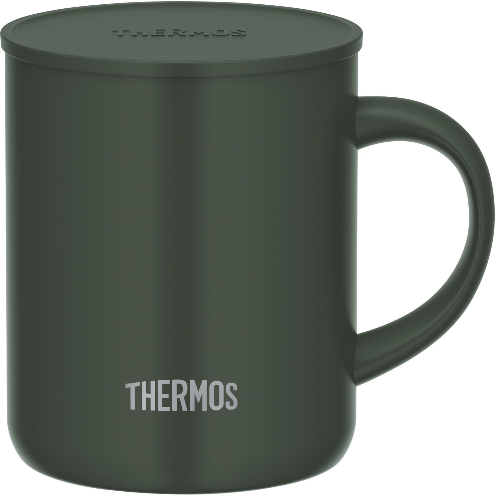 Thermos Dark Green Vacuum Insulated Mug 350ml with Lid JDG - 352C - Exclusive