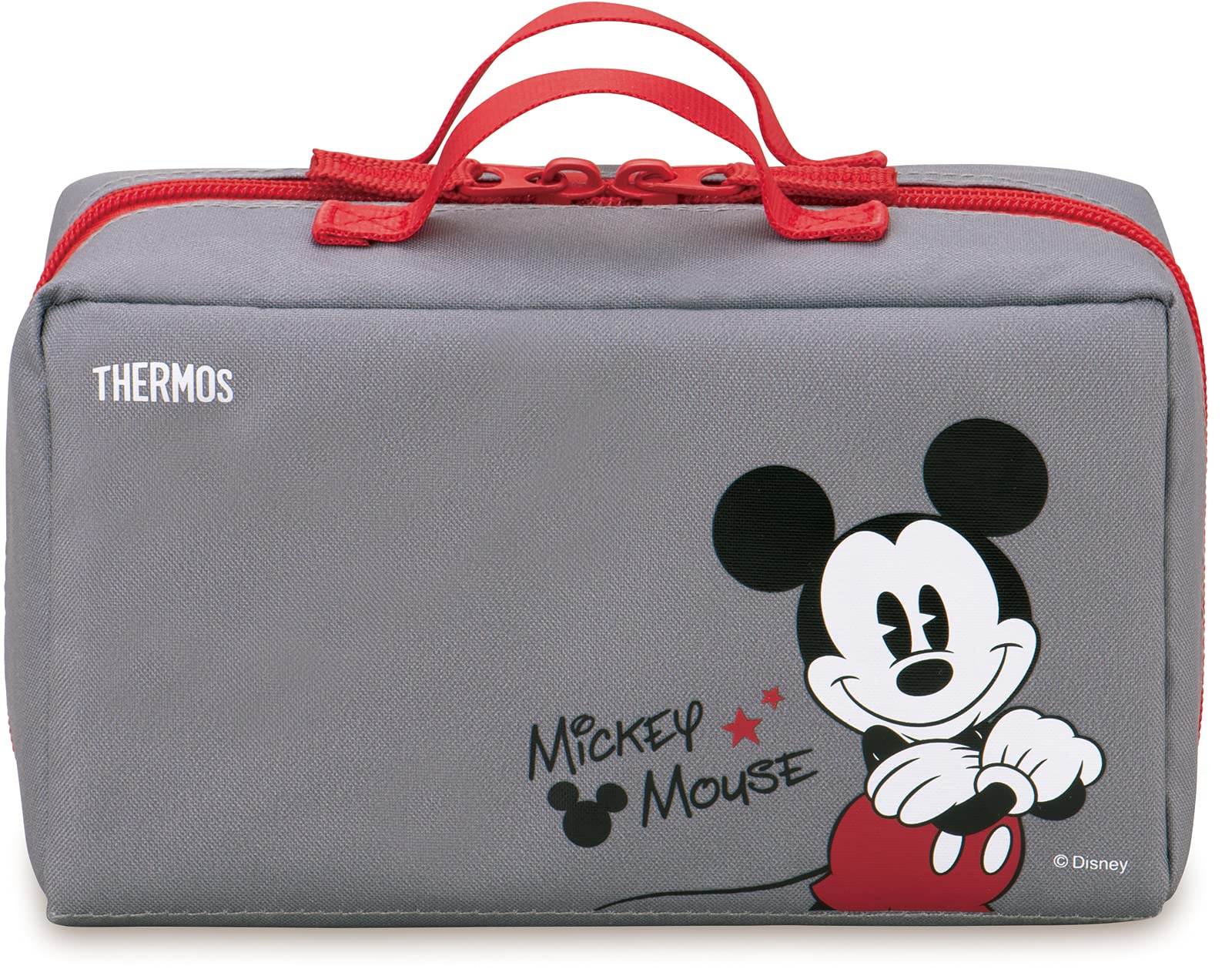 Thermos Disney Black Red Insulated Lunch Box 0.6 Cups Capacity Model Dbq - 255Ds Bkr