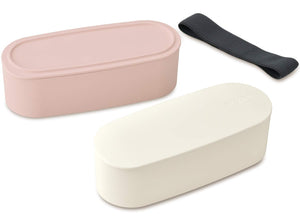 Thermos DJT - 600W LP 2 Tier 600ml Fresh Lunch Box in Light Pink