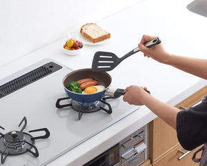 Thermos Durable Series 16Cm Frying Pan for Gas Fire Navy - Kfi - 016 Nvy