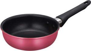 Thermos Durable Series 16cm Wine Red Frying Pan for Gas Stove Kfg - 016 Wnr