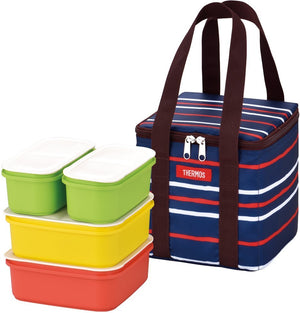 Thermos Family Fresh 2.7L Lunch Box in Navy - Djf - 2800 Model