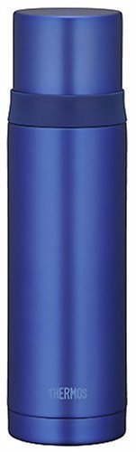 Thermos Fei - 501 0.5L Blue Slim Stainless Steel Bottle - Made In Japan