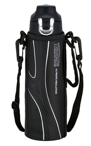 Thermos Fff - 800F Bk 0.8L Vacuum Insulated Black Sports Bottle
