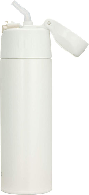 Thermos FHL - 551 CRW 550ml Vacuum Insulated Straw Bottle in Cream White