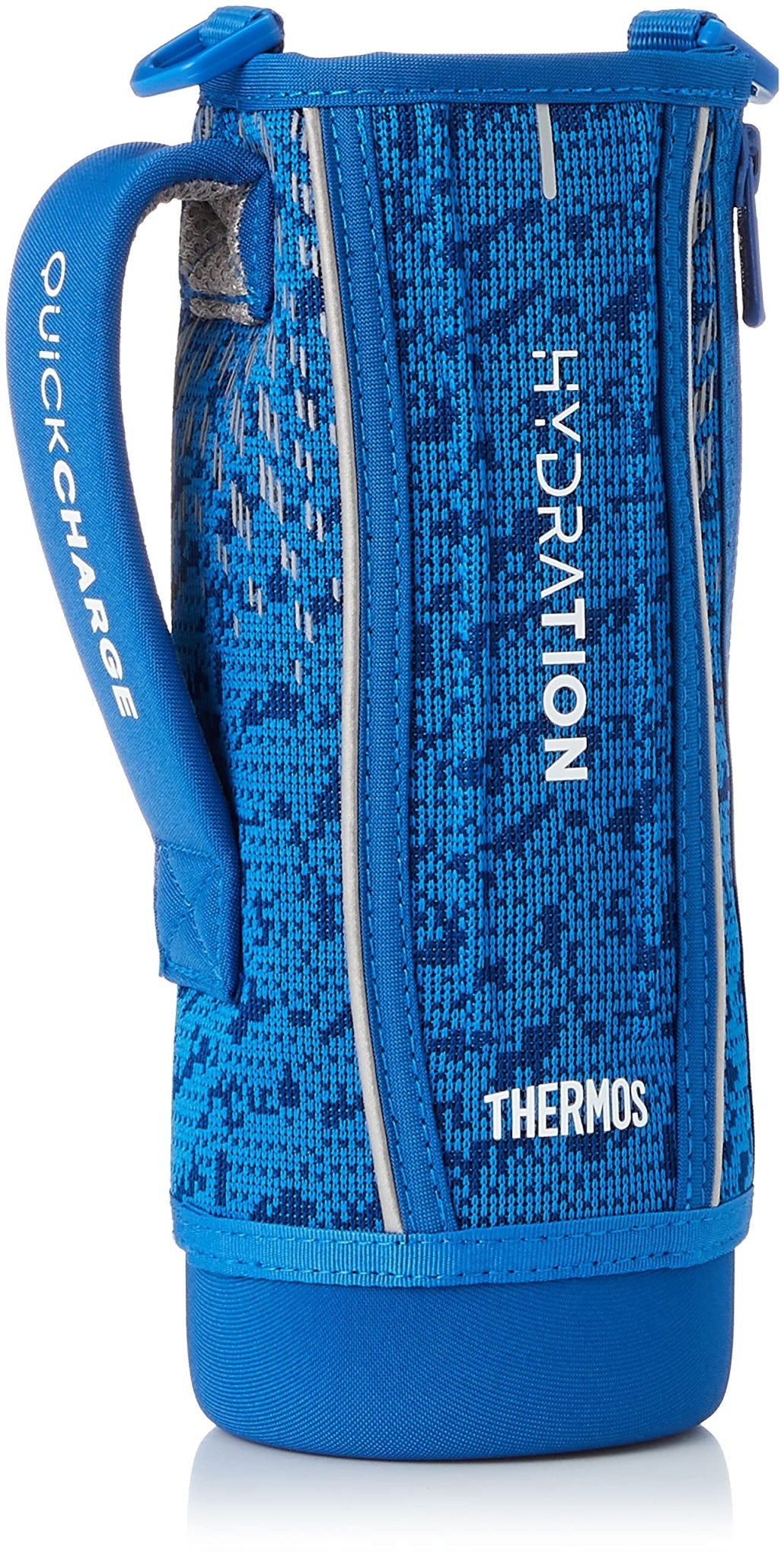 Thermos FHT - 1001F Blue Silver Sports Bottle with Handy Pouch - Replacement Parts