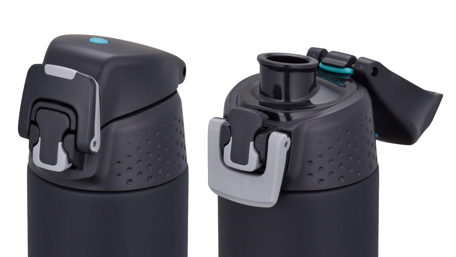 Thermos Fjh - 500 Mtbk 0.5L Vacuum Insulated Cold Storage Matte Black Sports Bottle