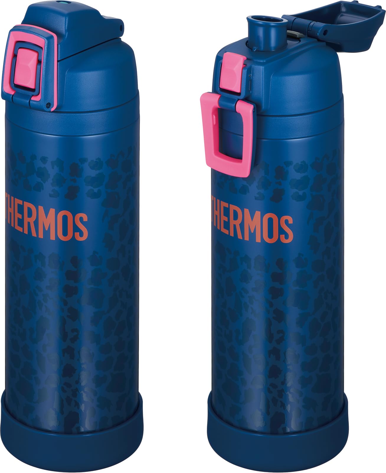 Thermos Fji - 1001 Nv - P 1L Navy Pink Vacuum Insulated Sports Bottle for Cold Storage