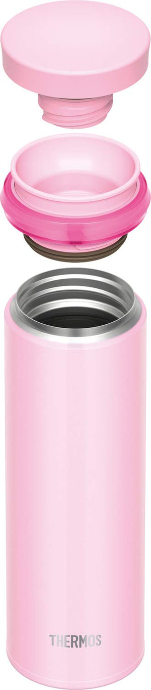 Thermos Japan 500Ml Vacuum Insulated Water Bottle Shiny Pink Jno - 502 Shp