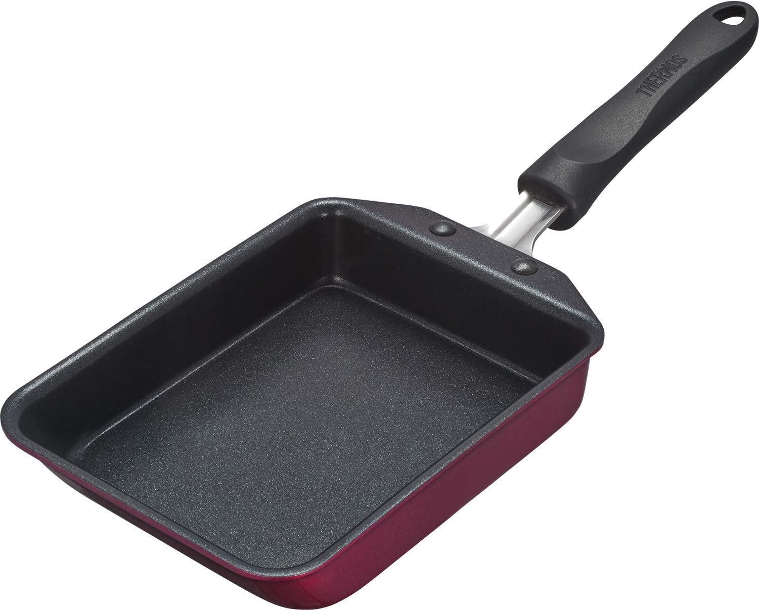 Thermos Japan Durable Series 13Cm Egg Frying Pan Ih Compatible Kff - 013E Red