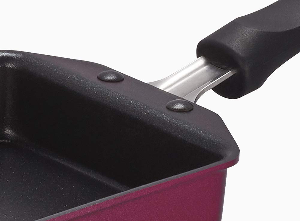 Thermos Japan Durable Series 13Cm Egg Frying Pan Ih Compatible Kff - 013E Red