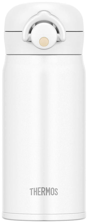 Thermos Japan Vacuum Insulated Water Bottle 350Ml Matte White Jnr - 351 Mtwh