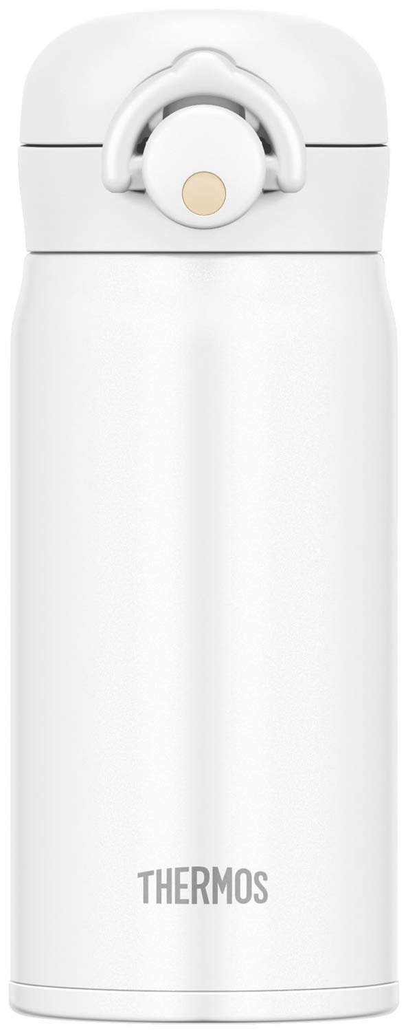 Thermos Japan Vacuum Insulated Water Bottle 350Ml Matte White Jnr - 351 Mtwh