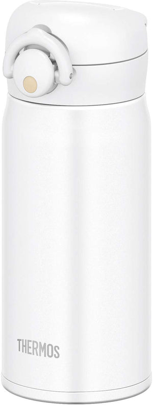 Thermos Japan Vacuum Insulated Water Bottle 350Ml Matte White Jnr - 351 Mtwh