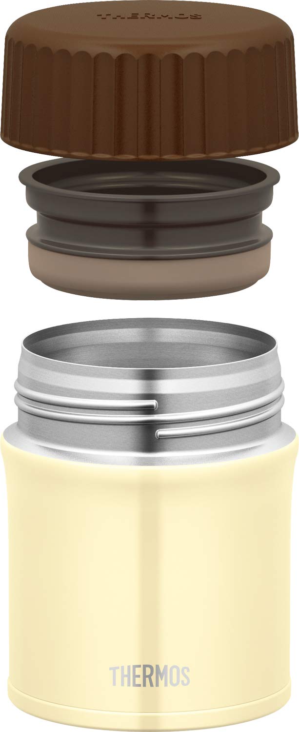 Thermos JBU - 380 White Vacuum Insulated Thermal Lunch Jar 380ml Capacity