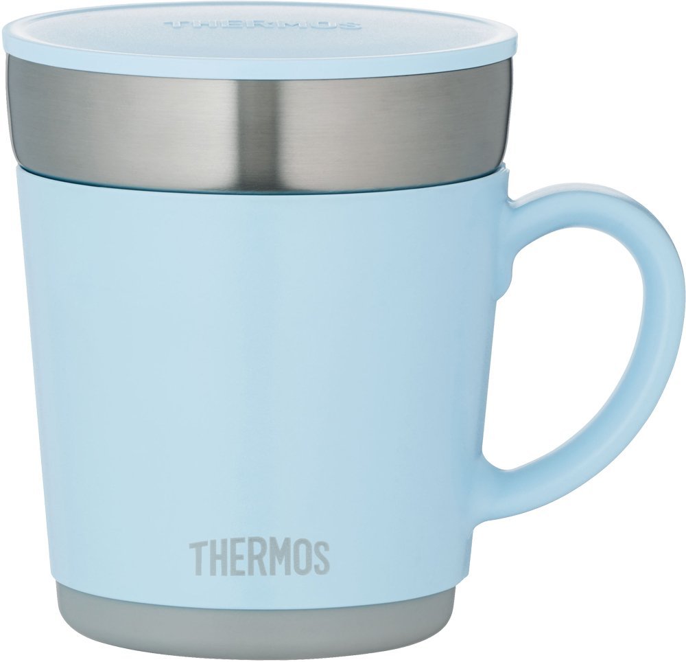 Thermos JDC - 351LB Light Blue Insulated Mug 350ml Capacity