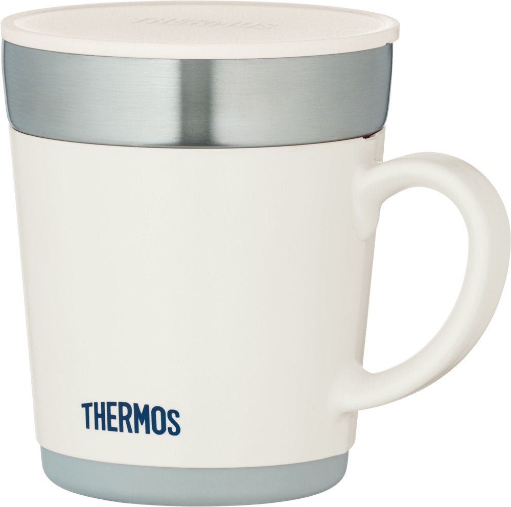 Thermos JDC - 351WH 350ml White Insulated Mug for Hot and Cold Beverages