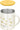 Thermos Jdg - 352Ltd Yf Insulated Stainless Steel Mug 350ml - Yellow Flower Design