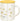 Thermos Jdg - 352Ltd Yf Insulated Stainless Steel Mug 350ml - Yellow Flower Design
