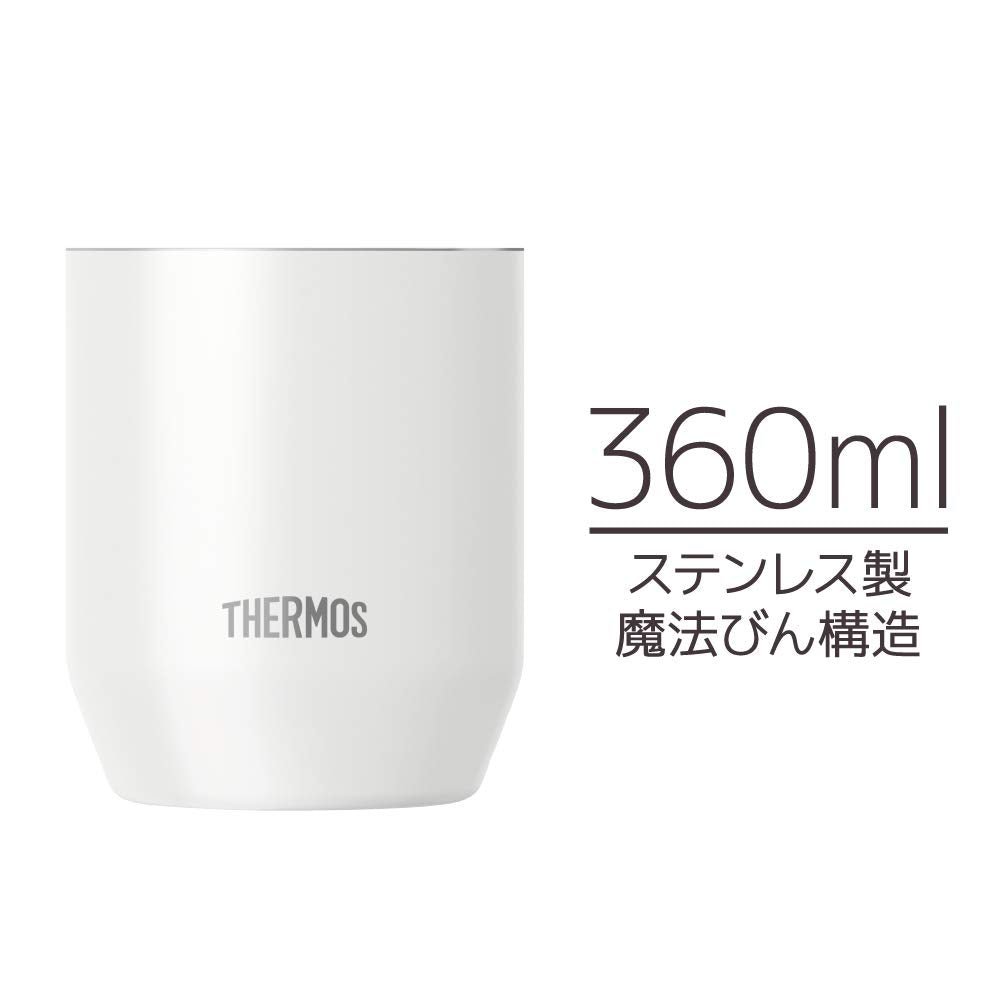 Thermos Jdh - 360C Wh Vacuum Insulated 360ml White Cup