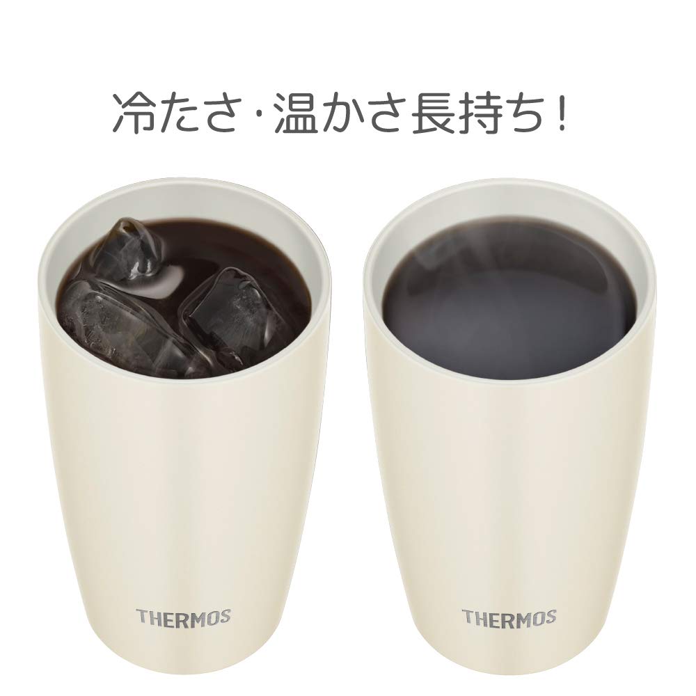 Thermos JDM - 340 WH 340ml: White Vacuum Insulated Tumbler by Thermos