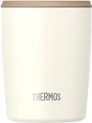 Thermos JDP - 300 WH White Vacuum Insulated Tumbler with Lid 300ml Capacity